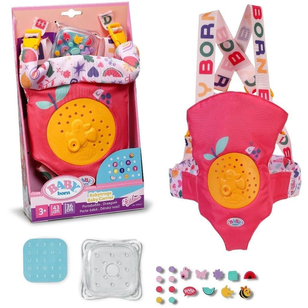 BABY born Baby Carrier Pinplay Dukke bagagebærer