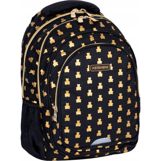  Astra Plecak dwukomorowy Astrabag Golden Teddy AB300