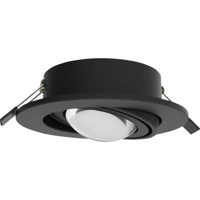 Megatron MT76332 MT76332 LED-es mennyezeti lámpa LED GX53 5 W Fekete (MT76332)