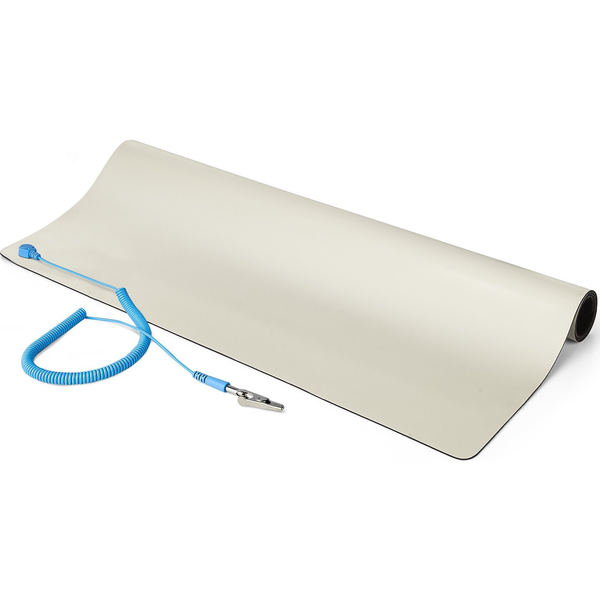 StarTech.com LG-ANTI-STATIC-MAT antistatisk måtte Beige Polyvinylchlorid (PVC) 1 stk