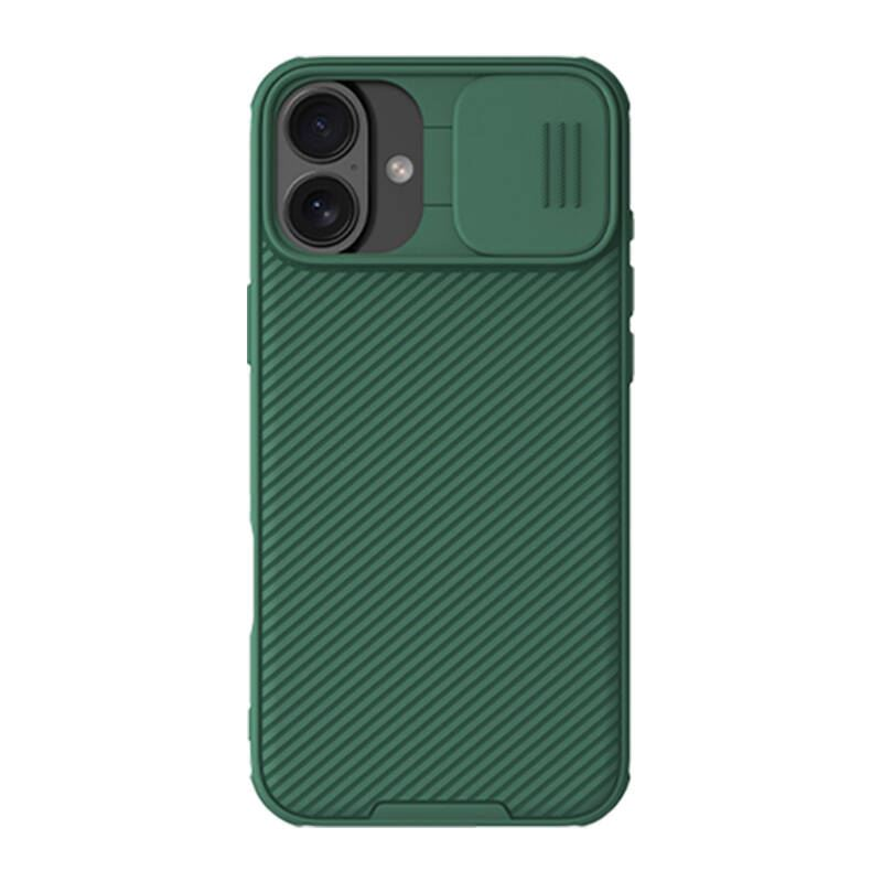 Nillkin CamShield Pro iPhone 16 Plus tok zöld (6902048286702) (CamShield Pro iPhone 16 Plus tok zöld)