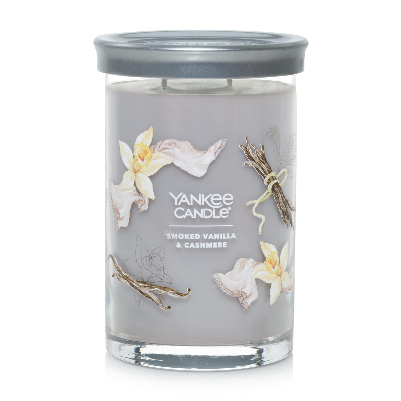 Yankee Candle Signature Smoked Vanilla & Cashmere Tumbler Illatgyertya 567g (1630057E)