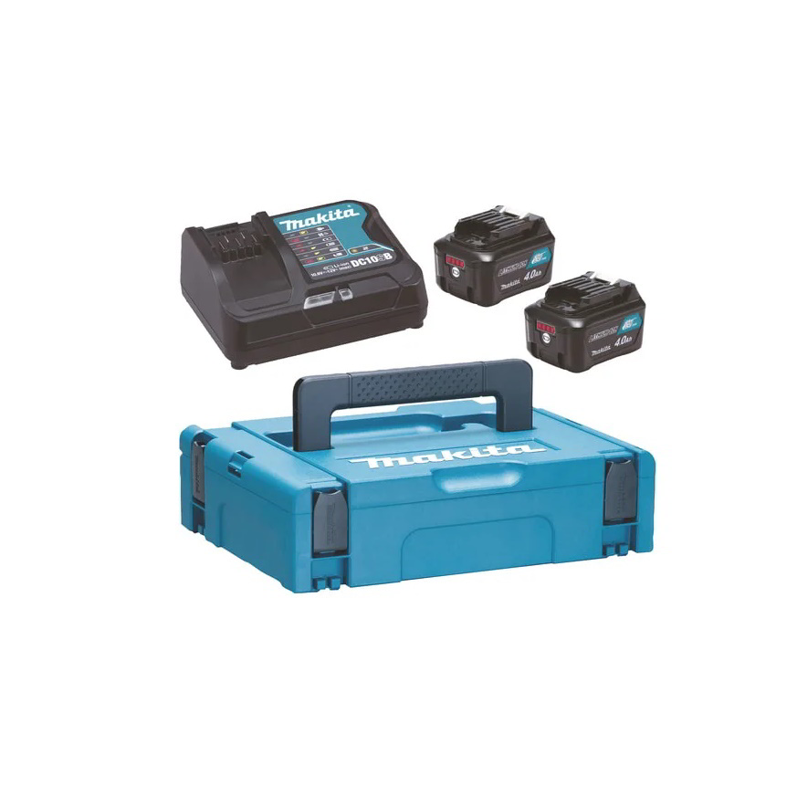 Makita 197641-2 Power Source Kit 12V Akkumulátor 4Ah és Töltő Készlet (197641-2)