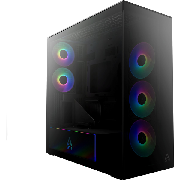 ARCTIC Xtender VG Black (Tinted Glass) Midi Tower Nero