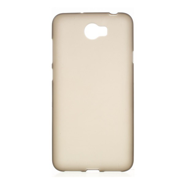 Szilikon telefonvédő (matt) FÜSTSZÍNŰ [Huawei Y6 II Compact] (5996457668564)