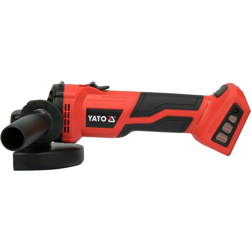 Yato YT-828293 Akkumulátoros sarokcsiszoló 18V /125 mm (Akku és töltő Nélkül) (YT-828293)