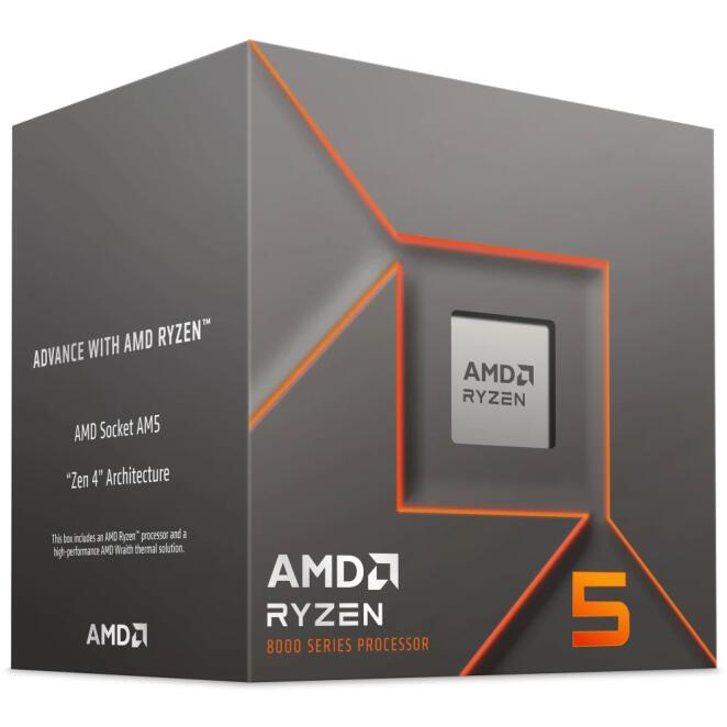 AMD Ryzen 5 8400F 4,7GHz AM5 22MB Cache (100-100001591BOX)
