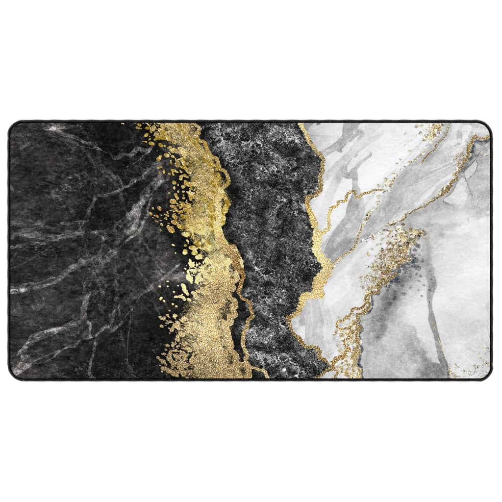 többszínű mosható csúszásgátló szőnyeg 80 x 150 cm (136609)