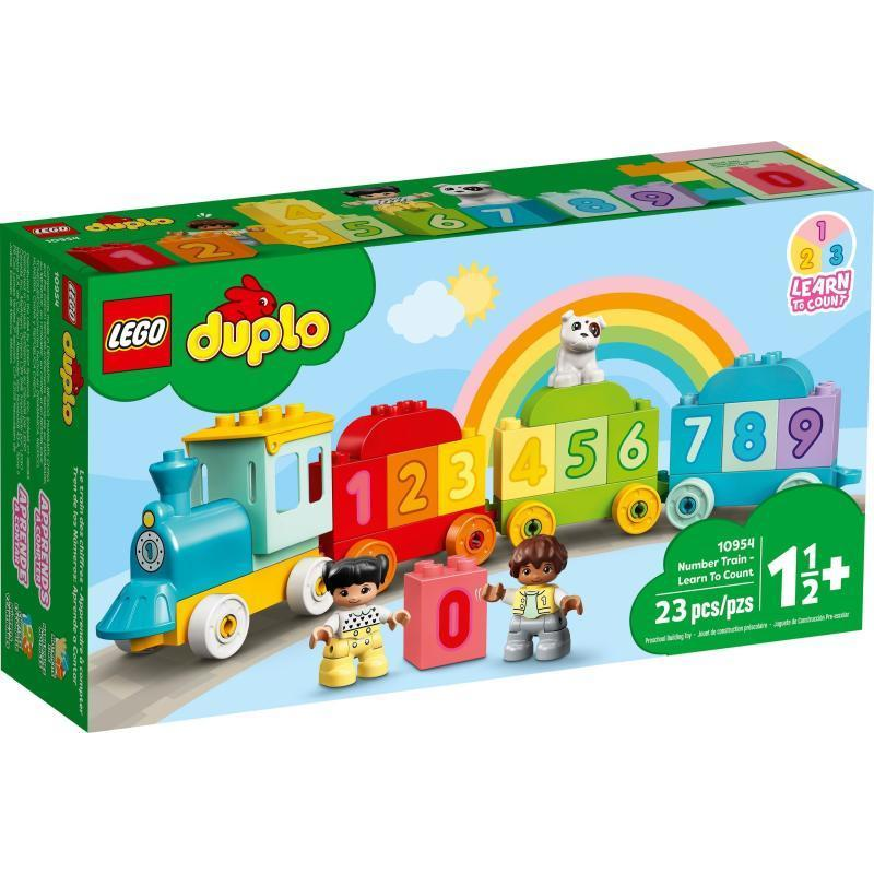 LEGO DUPLO - Számvonat - Tanulj meg számolni (10954)