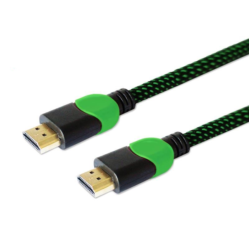 Savio GCL-03 HDMI kábel 1.8m, zöld (XBOX) (GCL-03)