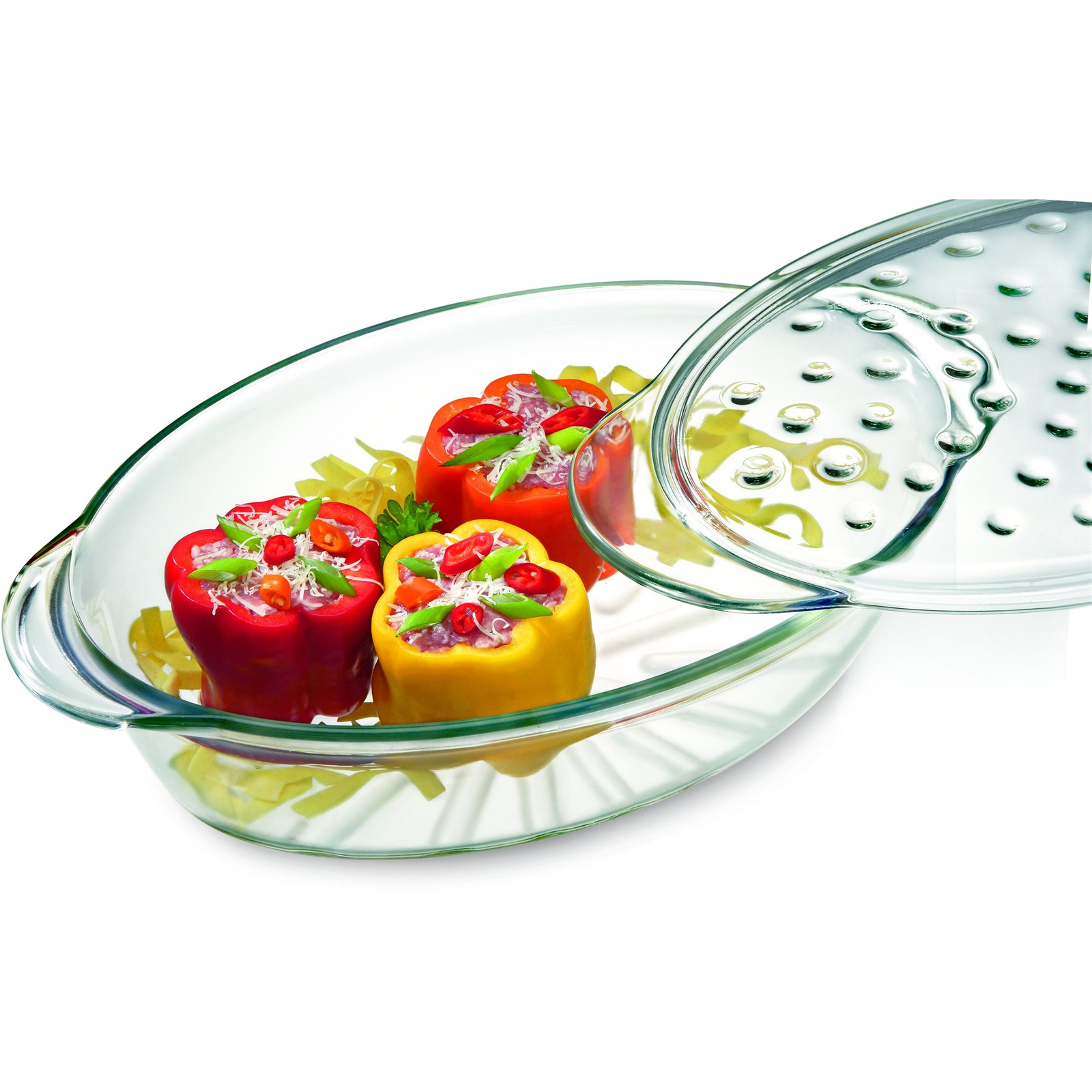 SIMAX ovális tepsi fedővel 3.5l FASHION (7406/7416/P)