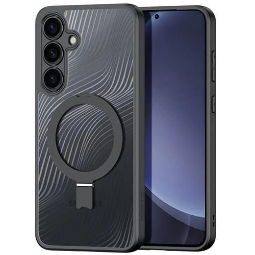 Dux Ducis AIMO Samsung Galaxy S25 (SM-S931) hullám mintás tok fekete (GP-164898) (GP-164898)