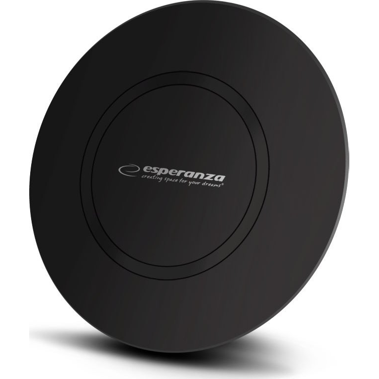 Esperanza EZC102, Preon, 15 W, Ucb-C, Vezeték Nélküli, Fekete, Gyorstöltő (EZC102)