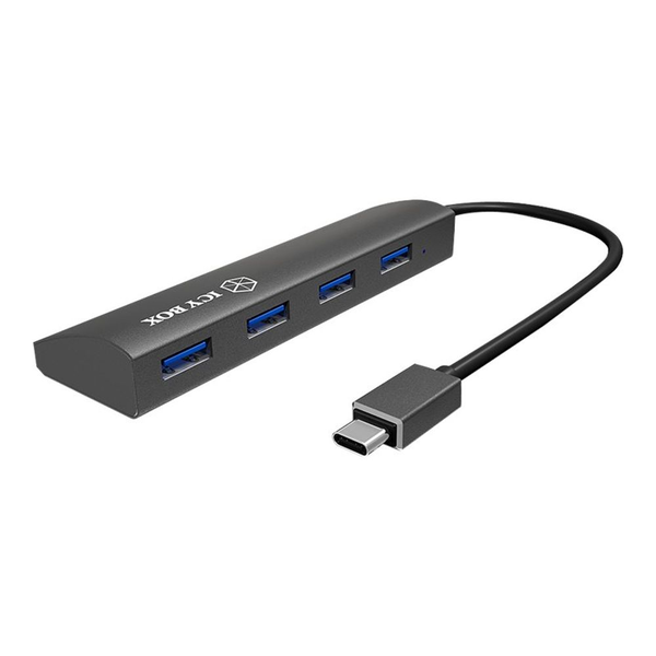 ICY BOX IB-AC6405-C USB 3.2 Gen 1 (3.1 Gen 1) Type-C 5000 Mbit/s Anthracit