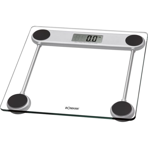 SKLENĚNÁ KOUPELNOVÁ VÁHA BOMANN PW 1417 CB