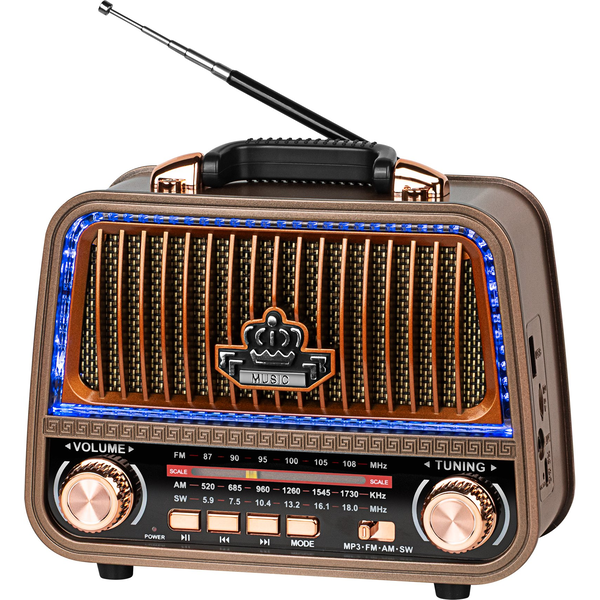 Radio przenośne analogowe solarne Kruger&amp|Matz model KM0833