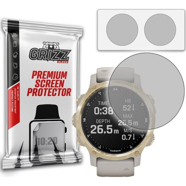 GrizzGlass Folia matowa Grizz Garmin Descent Mk2s