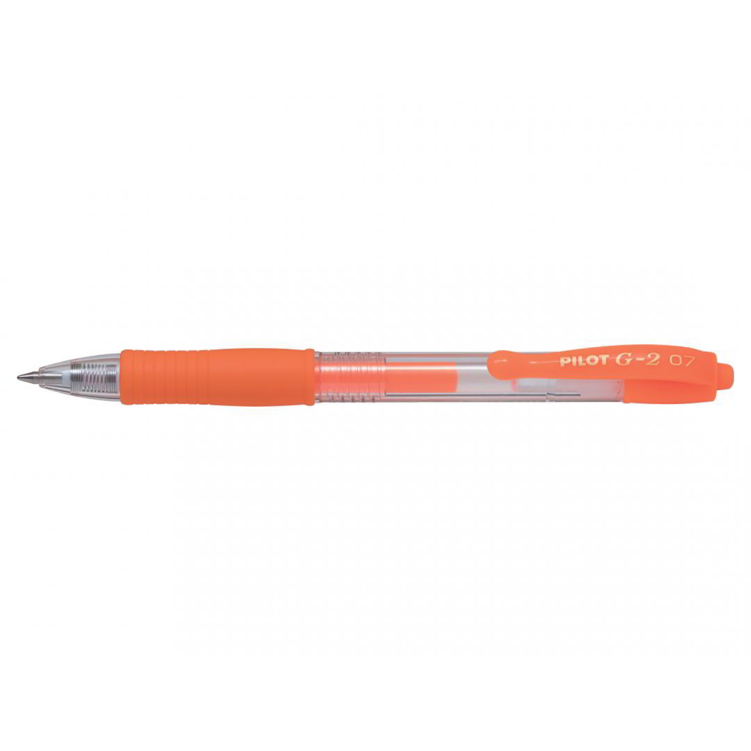 Pilot G-2 Neon narancs Nyomógombos zseléstoll - 0,37mm (BL-G2-7-NO)