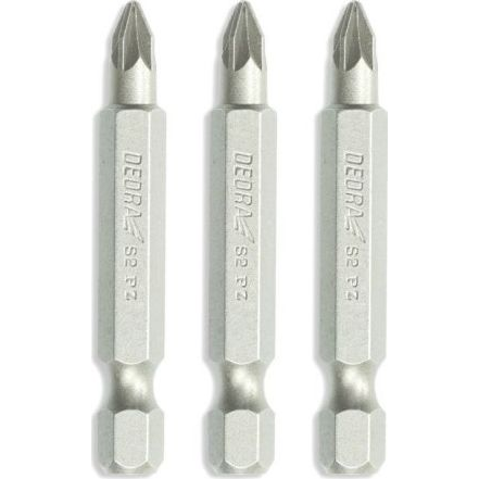 Dedra Bit Behajtó Pozidriv PZ1/PZ2/PZ3x25 mm 1/4" (18A07S01)