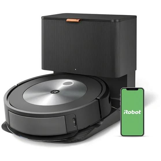 iRobot Roomba Combo j5+ PH Amethyst robotporszívó fekete (j557840) (j557840)