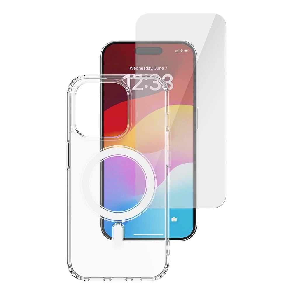 4Smarts 360° protection set Apple iPhone 15 Pro hátlaptok átlátszó (540604) (4s540604)