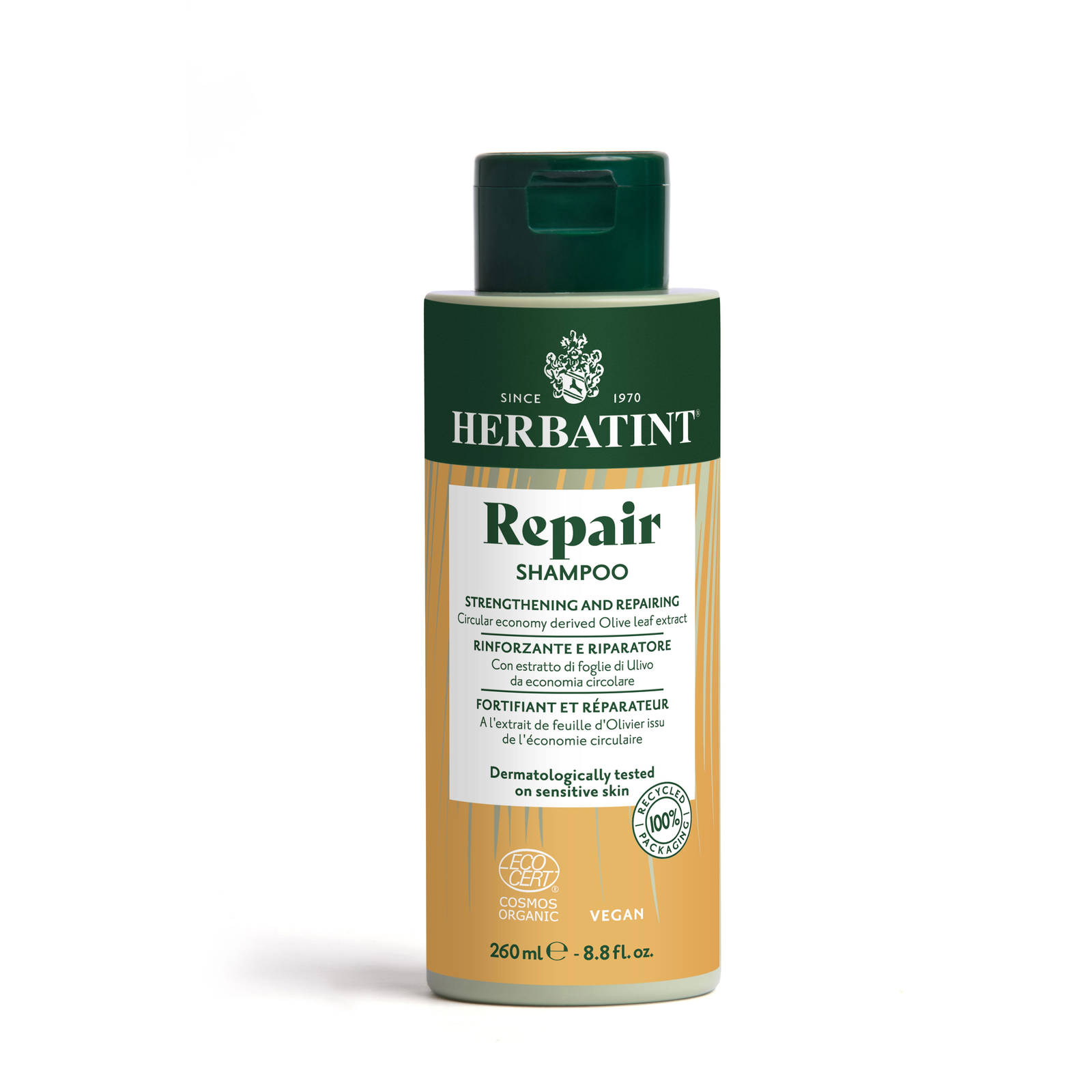 HERBATINT Sampon sérült hajra, 260 ml (8016744807333)