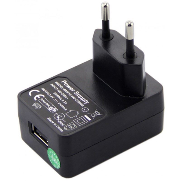 Zebra PWR-WUA5V12W0EU зарядно за мобилни устройства PDA Черен
