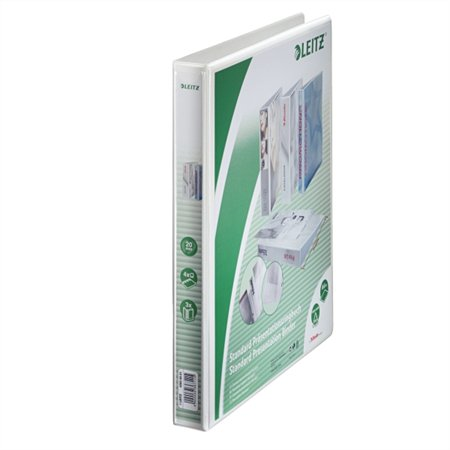 Leitz 42830001 raccoglitore ad anelli A4 Bianco