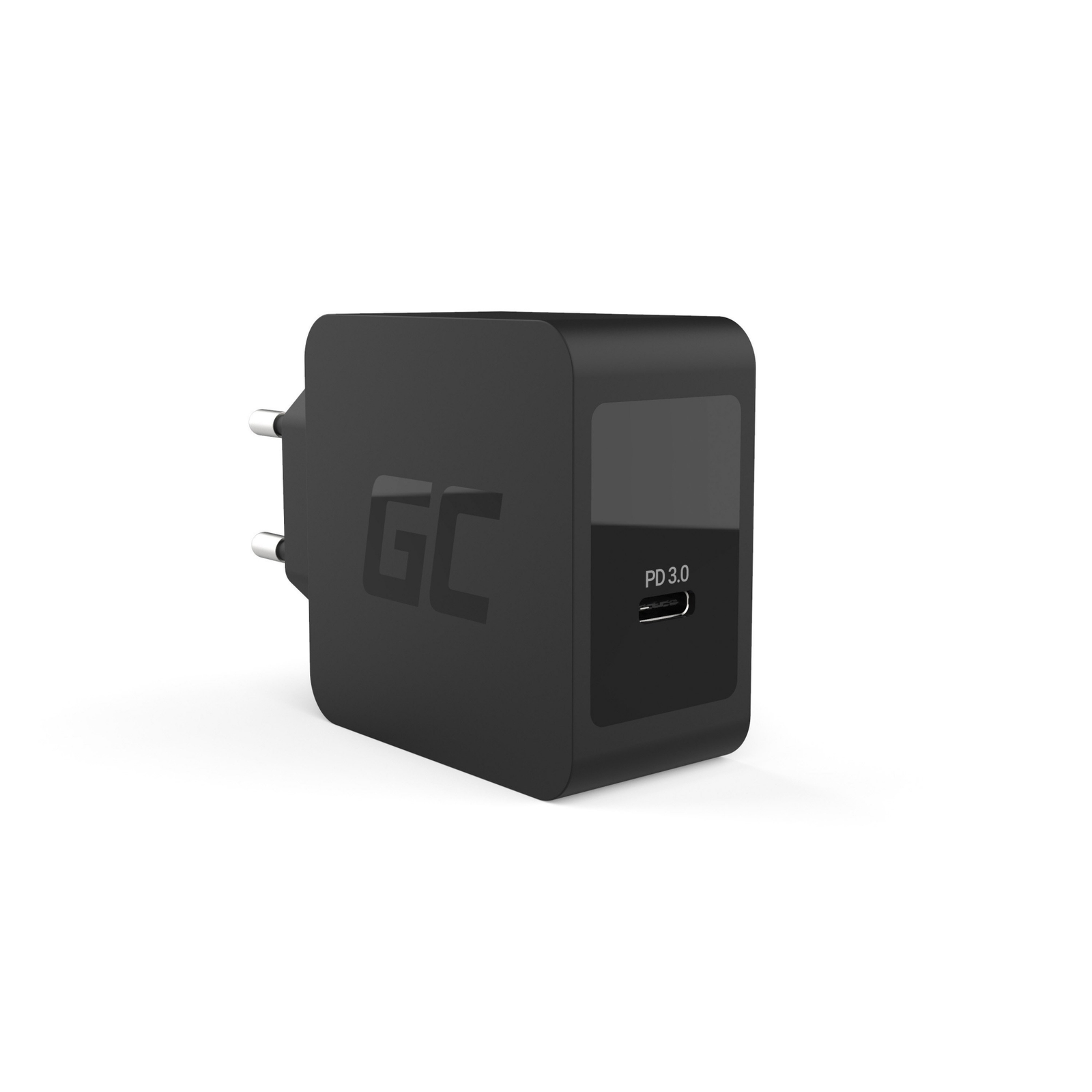 Green Cell Hálózati USB-C töltő 18W Fekete (CHAR07)