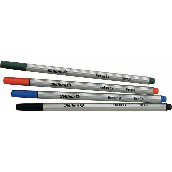 Pelikan Fineliner 96 Tűfilc, 0,4 mm - Fekete (943241)