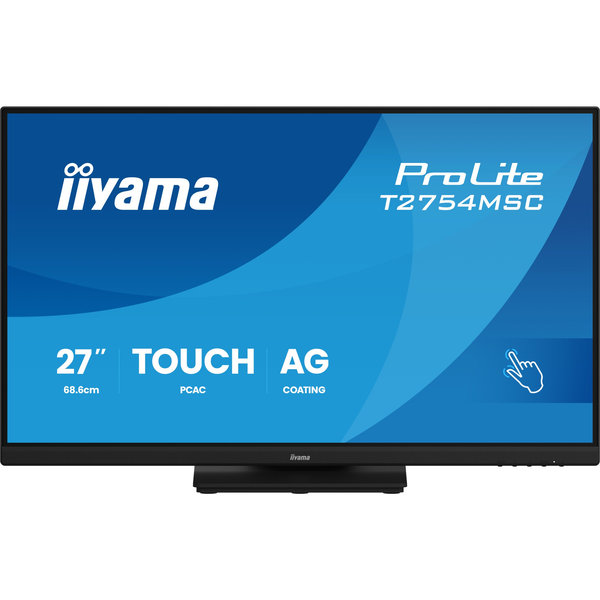 Iiyama ProLite T2754MSC-B2AG 27" érintőképernyős monitor, FHD, IPS