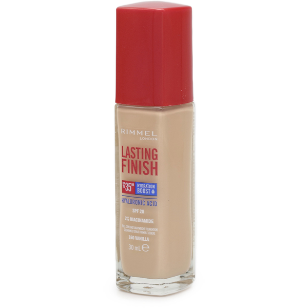 RIMMEL LONDON Lasting Finish 35H Hydration Boost SPF20 160 Vanilla 30ml