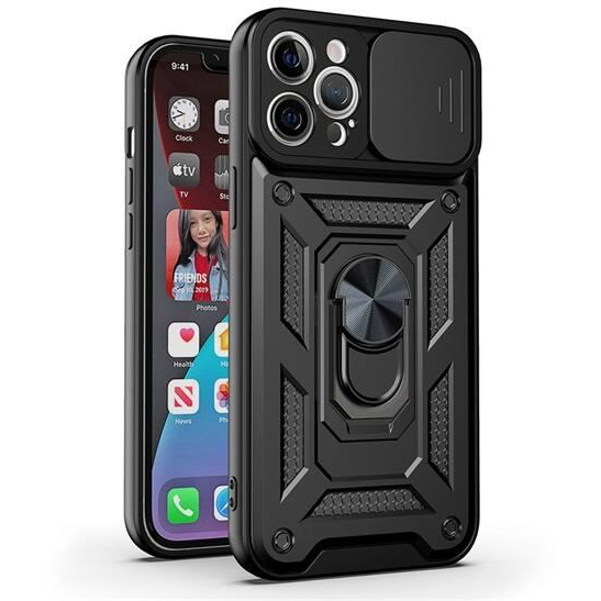 Gigapack Defender Motorola Moto G24 kameravédős tok fekete (GP-155649) (GP-155649)