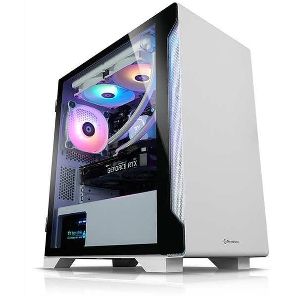 Thermaltake Gaming PC Pandia White 4,6GHz AMD Ryzen 5 5600X/GeForce RTX 3050/16GB/1TB SSD/Windows 10 Home (PC-000004-DE)
