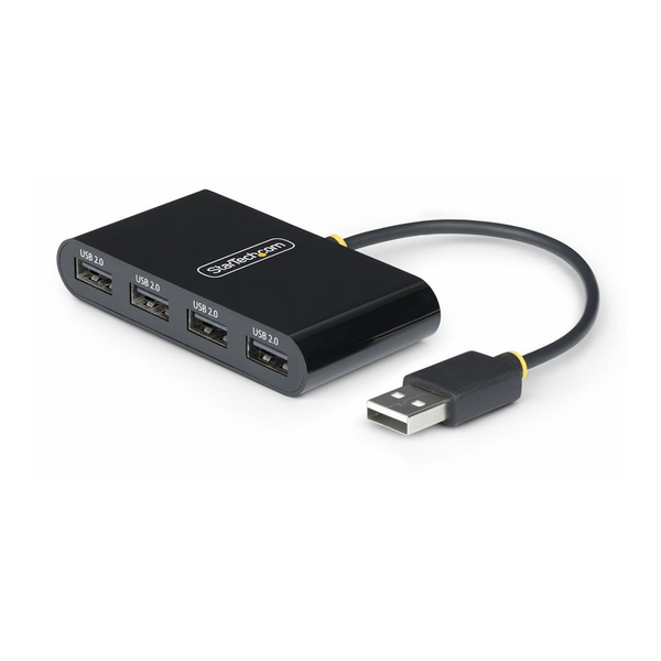 StarTech.com ST4200MINI2-USB-HUB interface hub USB 2.0 480 Mbit/s Sort