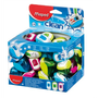 Maped Clean egylyukú hegyező display - Vegyes színek 36 db