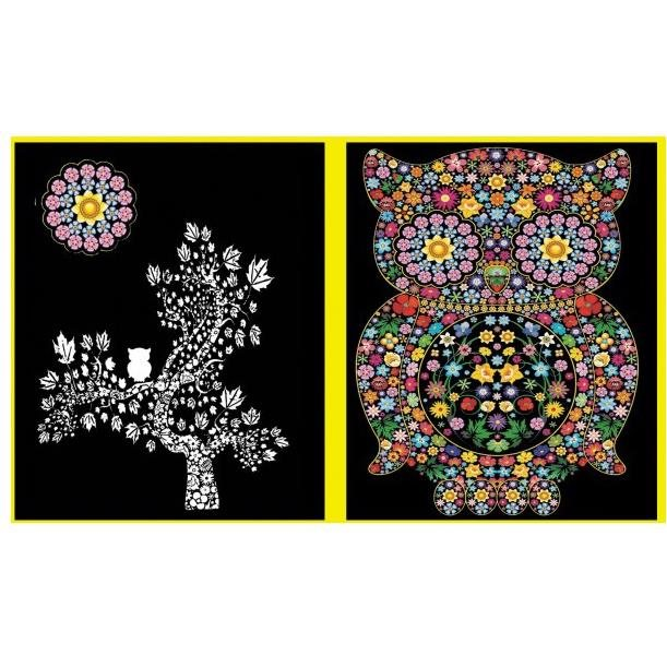 Colorvelvet Gumis mappa - Bagoly (8024238000085)