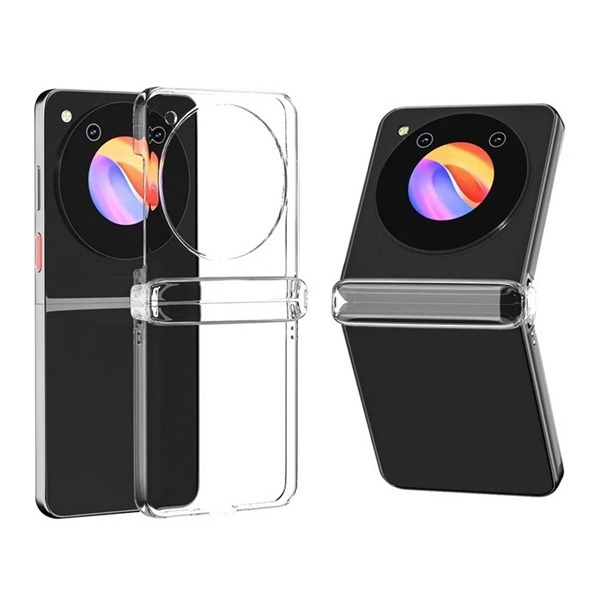 Műanyag telefonvédő ÁTLÁTSZÓ ZTE nubia Flip "Gigapack csomagolás" (GP-171664)
