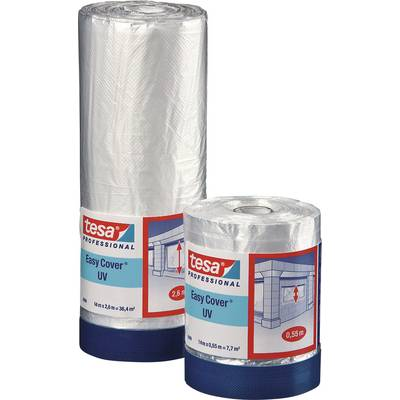 Tesa (04369-00014-01) Fedőfólia Easy Cover® 4369 Átlátszó (H x Sz) 14 m x 2.1 m 1 db (04369-00014-01)