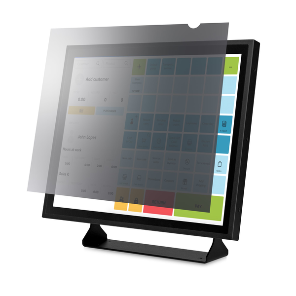 StarTech.com 1954-PRIVACY-SCREEN antirefleks skærm Rammeløst display privatlivsfilter 48,3 cm (19")