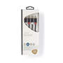 2xRCA konektor - konektor 3m audio kabel CABW24200 Nedis