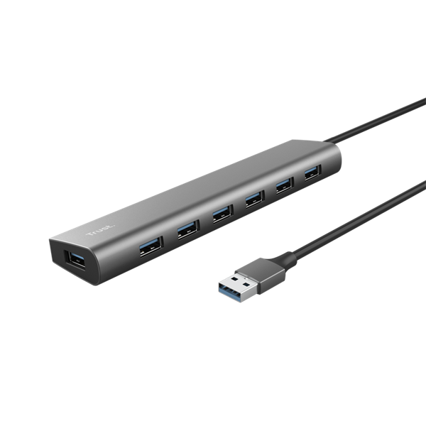 Trust Halyx USB 3.2 Gen 1 (3.1 Gen 1) Type-A 5000 Mbit/s Argento