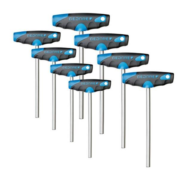 Gedore 3037428 2142 T-008 hatlapfejű imbuszkulcs készlet (3037428)