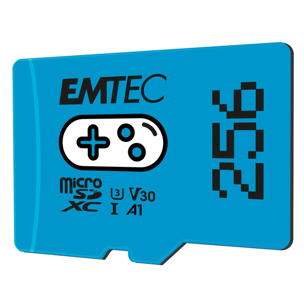 Micro SD Emtec 256GB - Azul