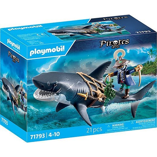 Playmobil 71793 Pirates - Harci cápa kalózzal (71793)