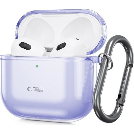 Tech-protect flip cover tok Apple AirPods 4 készülékhez, lila