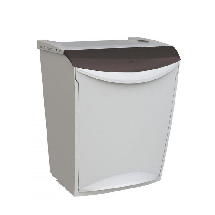 Denox Ekosystem Szelektív szemetes, 25 l, szürke - vegyes (24300,79)