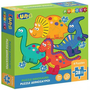 Luna Dinoszauruszok 4 az 1-ben puzzle 28db-os (000621799)