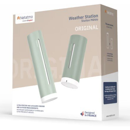 Netatmo NWS-M-EC digital vejrstation Mintfarve Vekselstrøm/batteri Wi-Fi
