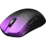 LAMZU MAYA X optikai USB / vezeték nélküli gaming egér lila-fekete